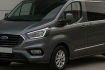 Ford Custom 2023– RVS raamomlijsting (2-delig) foto 1