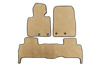Toyota Land Cruiser 200 2007–2021 Polyurethaan EVA V-2 vloermatten (2012-2021, Beige) foto 1