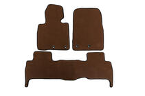 Toyota Land Cruiser 200 2007–2021 Polyurethaan EVA automatten EVA V-2 (2012-2021, Bruin) foto 1