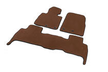 Toyota Land Cruiser 200 2007–2021 Polyurethaan EVA automatten EVA V-2 (2012-2021, Bruin) foto 2