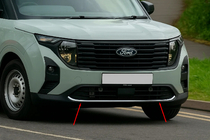 Ford Courier 2023– Chrome beschermstrip voor voorbumper (1 st., RVS) foto 3