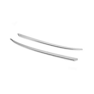 RVS hoekbeschermers voor de voorbumper (set 2 stuks) foto 4