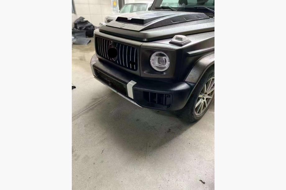 Mercedes G-Klasse W463 2018–2024 Facelift kit voor W465 2025 G63 Foto 7