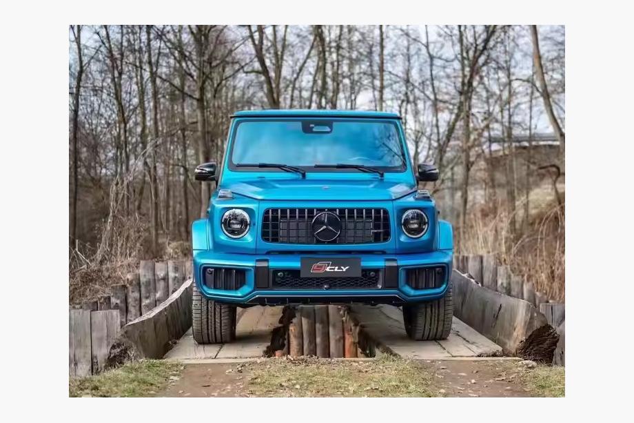 Mercedes G-Klasse W463 2018–2024 Facelift kit voor W465 2025 G63 Foto 14