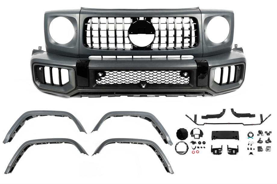 Mercedes G-Klasse W463 2018–2024 Facelift kit voor W465 2025 G63 Foto 1