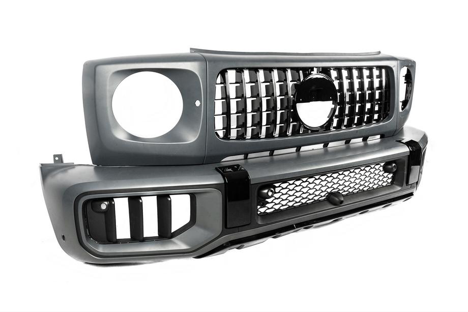 Mercedes G-Klasse W463 2018–2024 Facelift kit voor W465 2025 G63 Foto 16