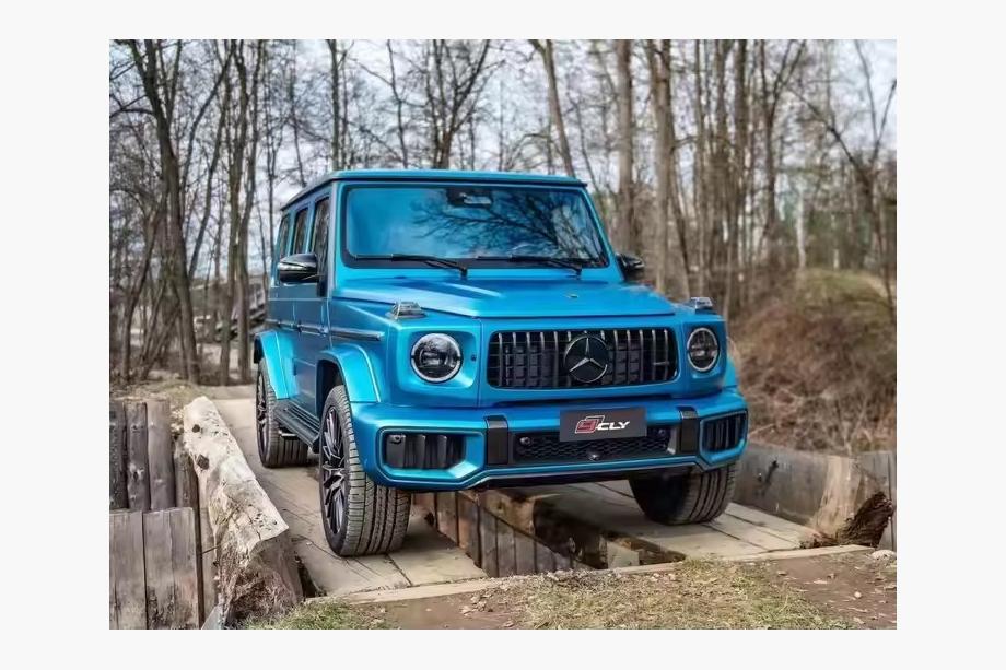 Mercedes G-Klasse W463 2018–2024 Voorbumper W465-look (voor G63) Image