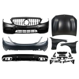 Bodykit met motorkap en spatborden (C63 AMG) Mercedes C-klasse W205 2014–2021 foto 1