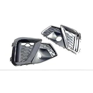 Mistlampgrilles RS-Style (voor S-Line 2019-2024, 2 stuks, zwart) Audi A4 B9 2015–2024 foto 2