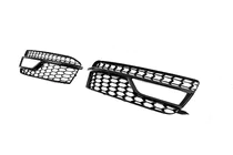 Audi A5 2007–2015 Mistlampgrilles RS-Style (Sport, 2011-2015, 2 stuks, zwart) foto 3