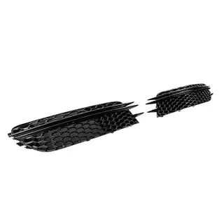 Mistlamproosters RS-Style (Voor Base, 2011-2014, 2 stuks, zwart) Audi A6 C7 2011–2017 foto 3