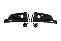 Audi A5 2016–2025 Mistlamproosters met mistlampen (2016-2019, 2 stuks, zwart) foto 4