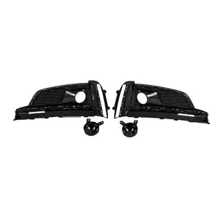Mistlamproosters met mistlampen (2016-2019, 2 stuks, zwart) Audi A5 2016–2025 foto 4