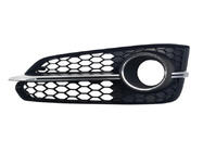 Audi A8 2010–2018 Mistlampgrilles met mistlampen (2014-2018, 2 stuks, zwart met grijs) foto 2