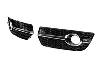 Audi Q5 2008–2017 Mistlampgrilles RS-Style (2008-2012, 2 stuks, zwart met chroom) foto 2