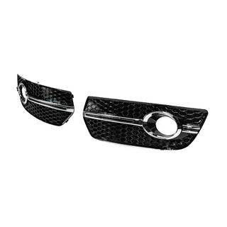 Mistlampgrilles RS-Style (2008-2012, 2 stuks, zwart met chroom) foto 2