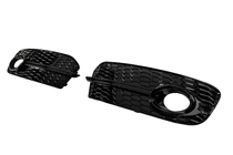 Audi Q5 2008–2017 Mistlampgrilles RS-Style (2013-2017, 2 stuks, zwart) foto 2