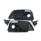 Audi Q5 2017–2025 Mistlampgrilles met mistlampen RS-Style (Sport, 2017-2020, 2 stuks, Zwart) foto 1