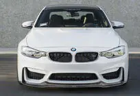 BMW 4 Serie F32/F33/F36 2012–2020 Voorbumperlip DPT Lip V-2 (voor M4, hoogglans zwart) foto 1
