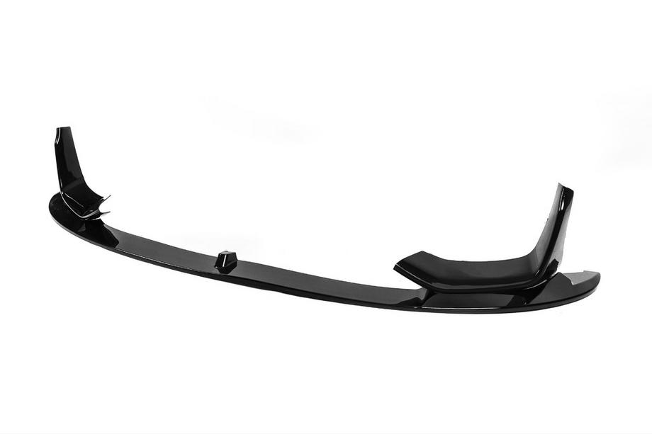 BMW 4 Serie F32/F33/F36 2012–2020 DPT V-3 voorbumper lip spoiler (voor M4, glanzend zwart) Foto 3