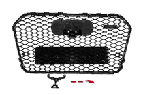 Audi A6 C7 2011–2017 Zwarte RS-style voorgrille (2014-2017) foto 4
