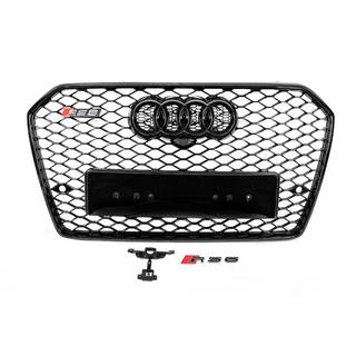 Zwarte RS-style voorgrille (2014-2017) foto 1