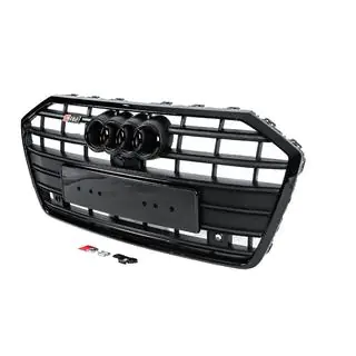 S-style voorgrille (zwart) foto 2