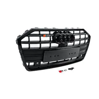 S-style voorgrille (zwart) foto 3