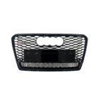 Audi A7 2010–2018 Voorgrille RS-Style met Quattro-opschrift (2010-2014, zwart) foto 1