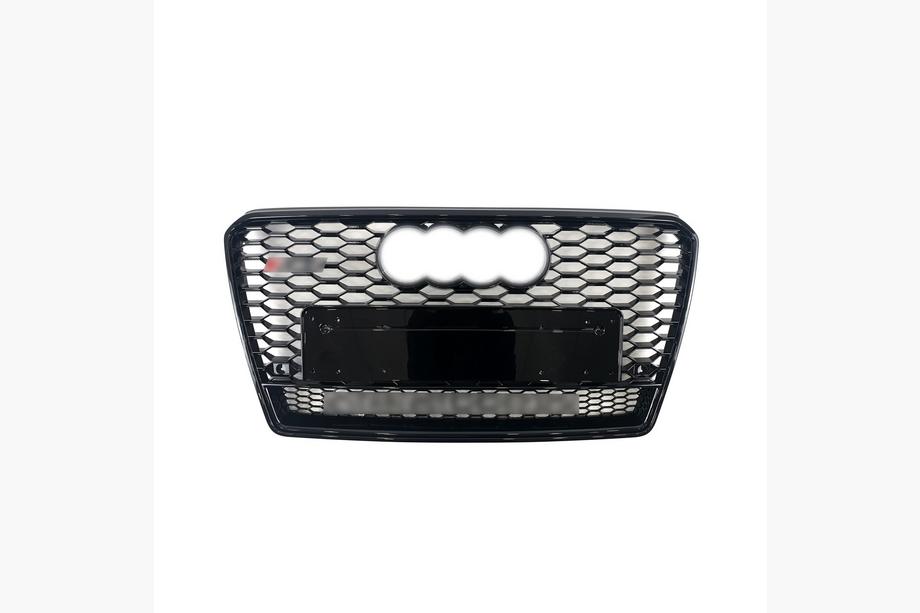 Audi A7 2010–2018 Voorgrille RS-Style met Quattro-opschrift (2010-2014, zwart) Image