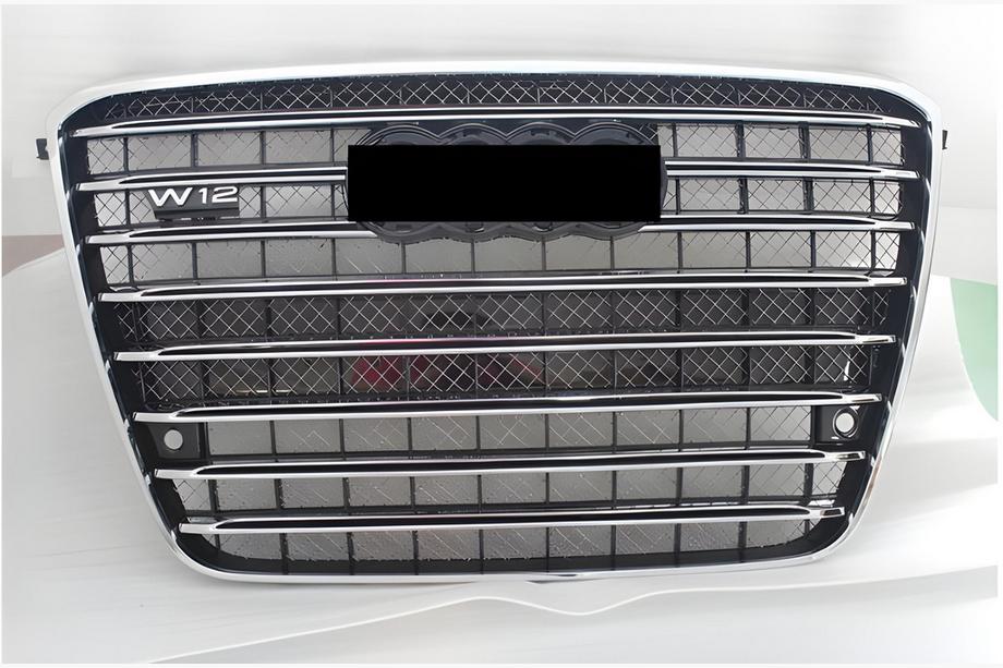 Audi A8 2010–2018 Voorgrille (2010-2013, zwart met chroom) Image