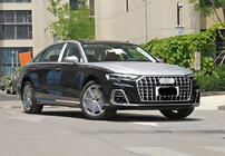 Audi A8 2018– Voorgrille S-Style Horch (2022+, chroom/zwart) foto 2
