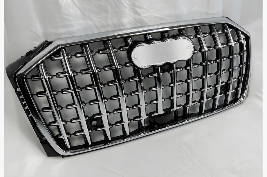 Audi A8 2018– Voorgrille S-Style Horch (2022+, chroom/zwart) Image