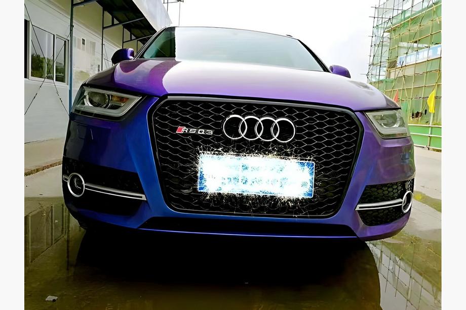 Audi Q3 2011–2019 Voorgrille RSQ3 (2011-2015, zwart) Image