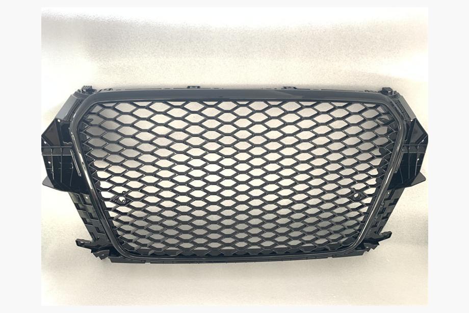 Audi Q3 2011–2019 RSQ-Style voorgrille zonder logo (2011-2015, zwart) Image