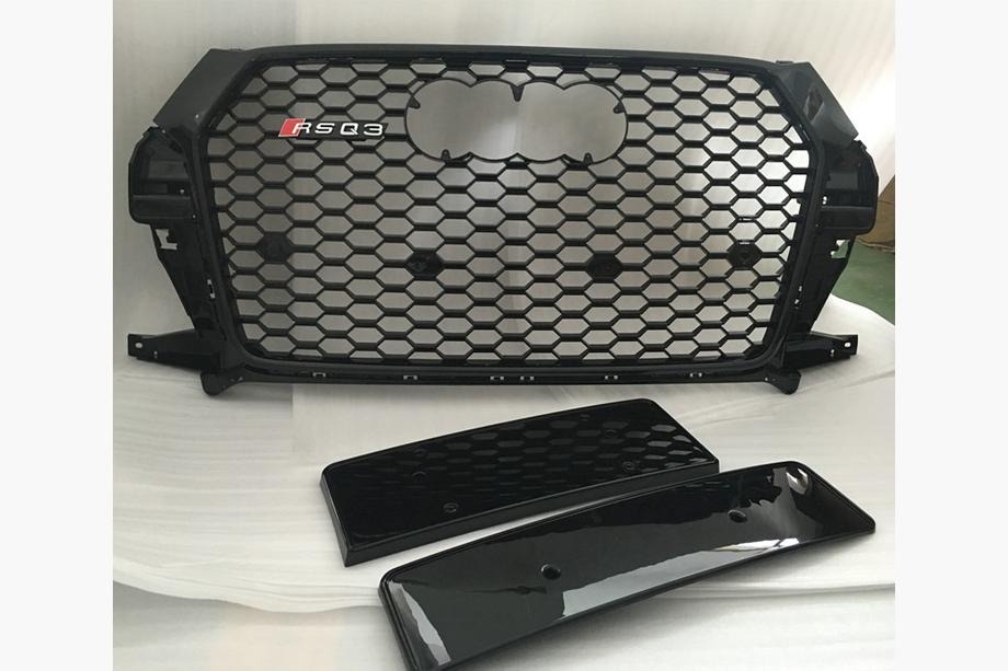 Audi Q3 2011–2019 Voorgrille RSQ-Style (2015-2019, zwart) Image