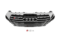 Audi Q3 2011–2019 Voorgrille SQ-Style (2015-2019, zwart met chroom) foto 4