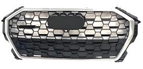 Audi Q3 2019–2025 Voorgrille RSQ-Style (zwart met chroom) foto 1