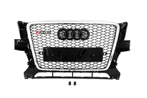 Audi Q5 2008–2017 Radiateurgrille RSQ-Style (2008-2012, zwart met chroom) foto 1