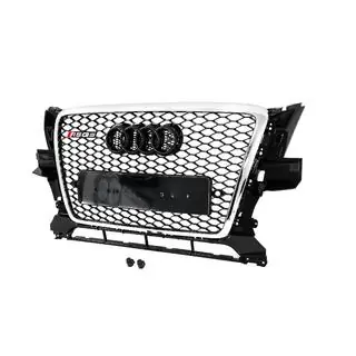 Radiateurgrille RSQ-Style (2008-2012, zwart met chroom) foto 2