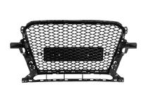 Audi Q5 2008–2017 Voorgrille RSQ-Style (2012-2017, zwart) foto 4
