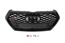 Audi Q5 2017–2025 Voorgrille RSQ-Style (2017-2020, zwart) foto 4