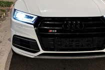 Audi Q5 2017–2025 Voorgrille SQ-Style (2017-2020, zwart) foto 1