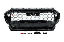 Audi Q5 2017–2025 Voorgrille RSQ-Style (2020-2025, zwart) foto 1