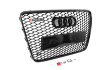 Audi Q7 2005–2015 Voorgrille RSQ-Style (zwart) foto 3