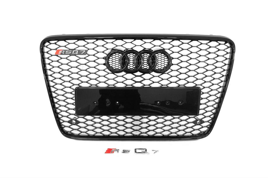 Audi Q7 2005–2015 Voorgrille RSQ-Style (zwart) Image