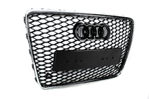 Audi Q7 2005–2015 Voorgrille RSQ-Style (zwart met chroom) foto 7