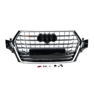 Voorgrille SQ-Style V-2 (2015-2019, zwart met chroom) foto 1