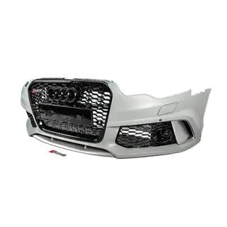 Voorbumper met zwart RS6-Style grille (2011-2014) Audi A6 C7 2011–2017 foto 3