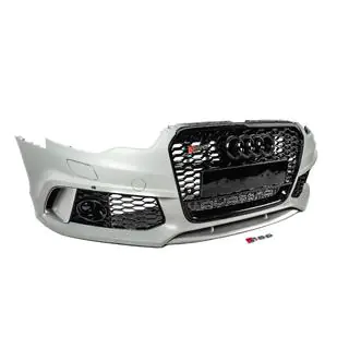 Voorbumper met zwart RS6-Style grille (2011-2014) Audi A6 C7 2011–2017 foto 4